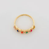 Churumbela Ring Dense 2.45 g / T6 1/2 Yellow Gold 18K