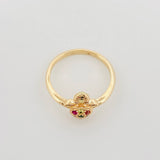 Turtle Ring 2.9 g / T6 1/2 Yellow Gold 18K