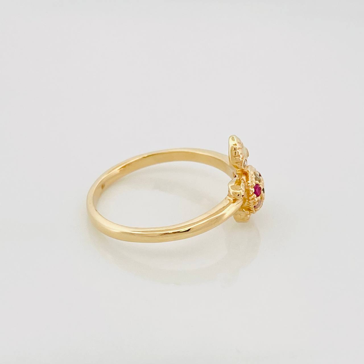 Turtle Ring 2.9 g / T6 1/2 Yellow Gold 18K