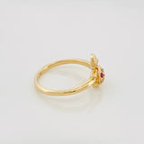 Turtle Ring 2.9 g / T6 1/2 Yellow Gold 18K