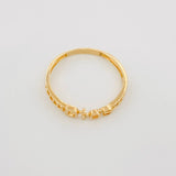 Ring God 1.5 g / T7 3/4 Yellow Gold 18K