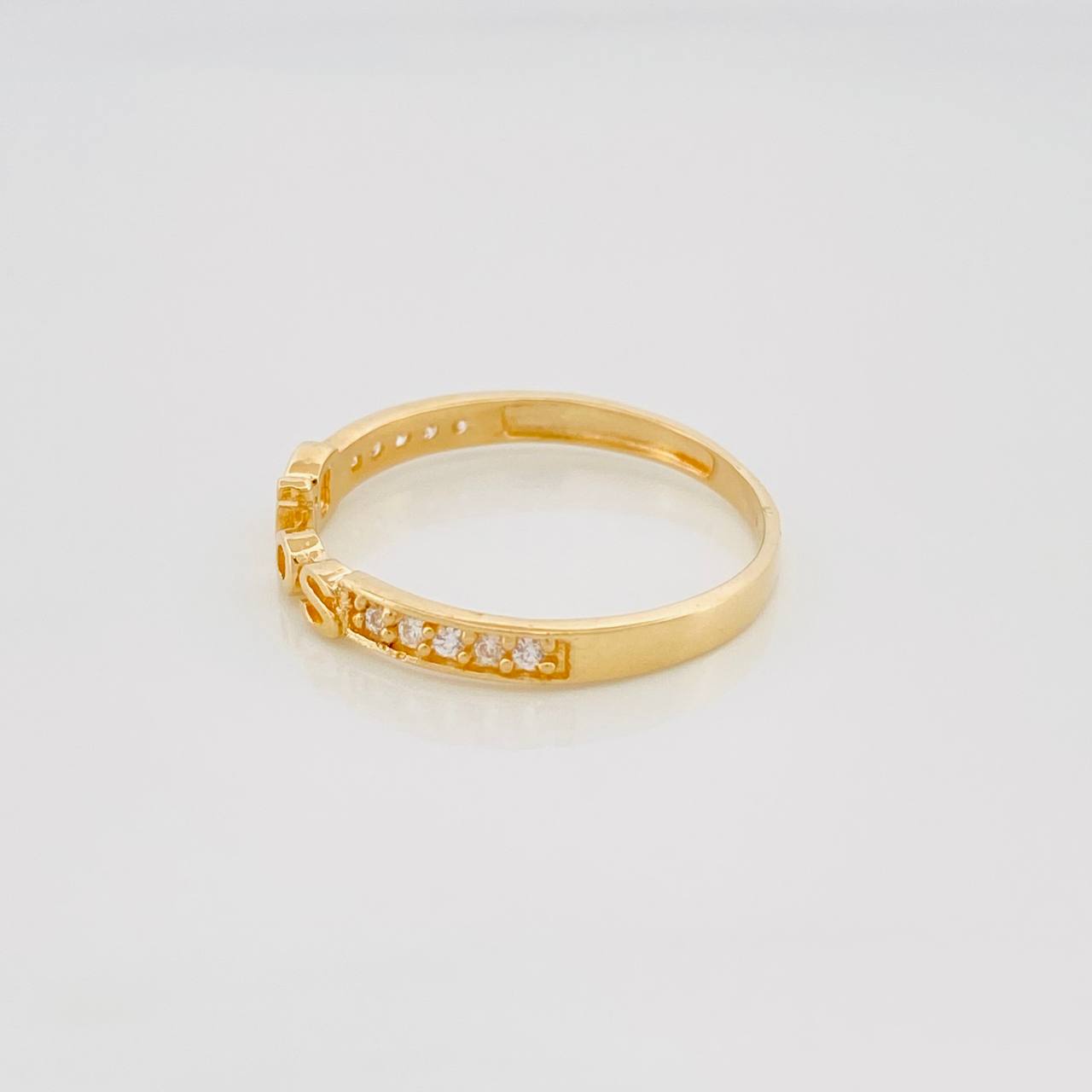 Ring God 1.5 g / T7 3/4 Yellow Gold 18K