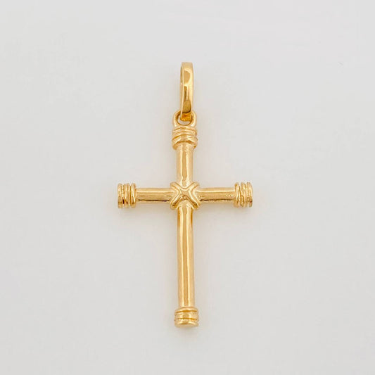 Pendant Cross 1.7 g / 1 1/4 in 18K Yellow Gold