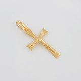 Dije Cruz Cristo 0.95 g / 1 in Oro Amarillo 18K