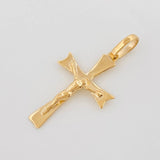 Dije Cruz Cristo 0.95 g / 1 in Oro Amarillo 18K