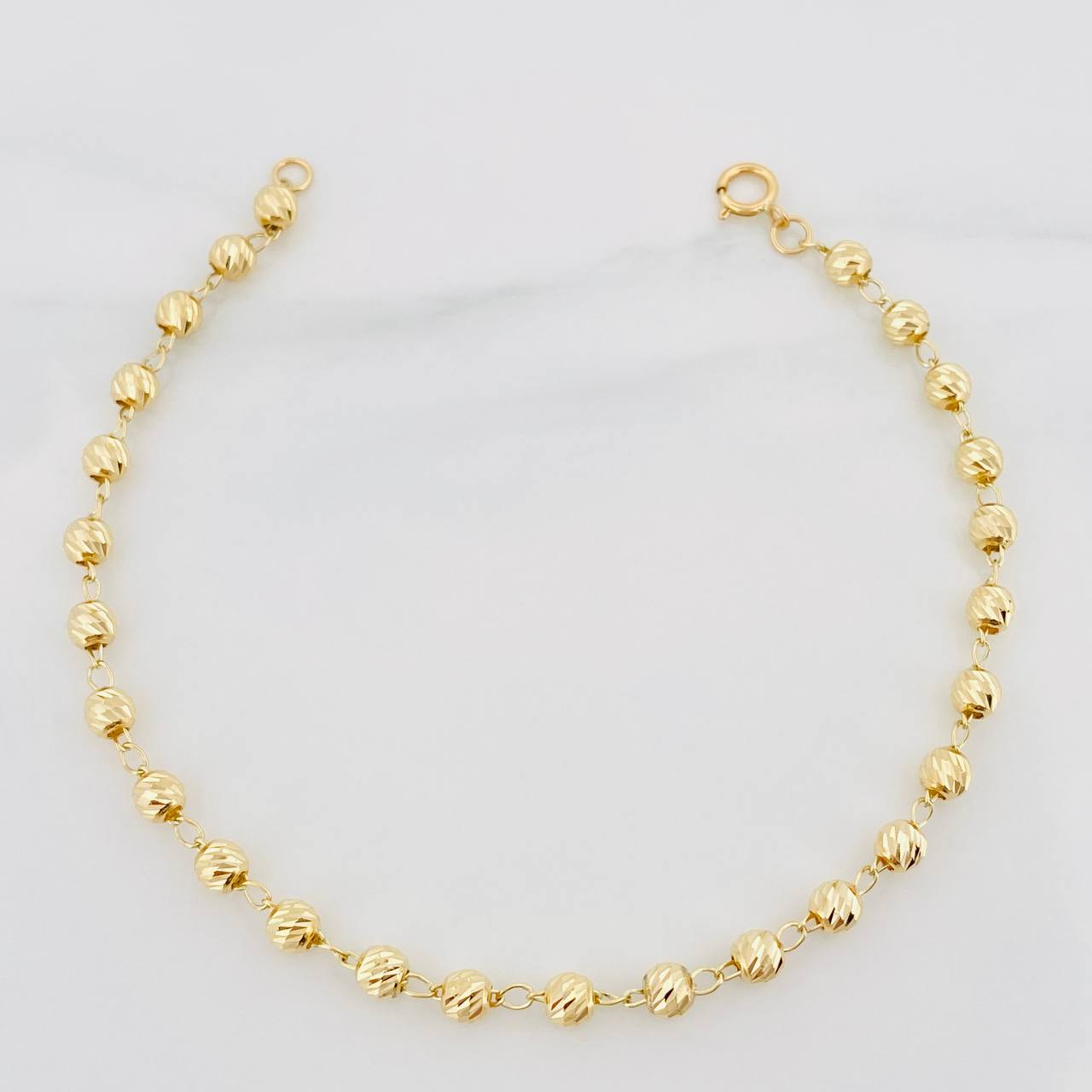 Bracelet Military 3.2 g / 7 3/4 in / 3.6 mm Yellow Gold 18K