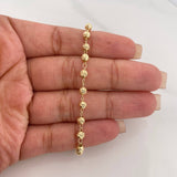 Pulso Militar 3.3 g / 7 3/4 in / 3.5 mm Oro Amarillo 18K