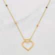 Cadena Aro Seguido Corazon 4.1 g / 18 1/4 in / 2.6 mm Tres Oros 18K