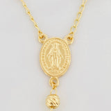 Rosario Virgen Milagrosa 10.45 g / 23 1/4 in / 3.6 mm Tres Oros 18K