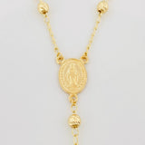 Miraculous Virgin Rosary 11.4 g / 23 1/2 in / 3.8 mm 18K Yellow Gold
