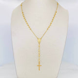 Miraculous Virgin Rosary 5.85 g / 21 1/4 in / 1.3 mm 18K Yellow Gold
