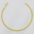 Morse Bracelet 2.3g / 7 1/4 in / 2.24mm Yellow Gold 18K
