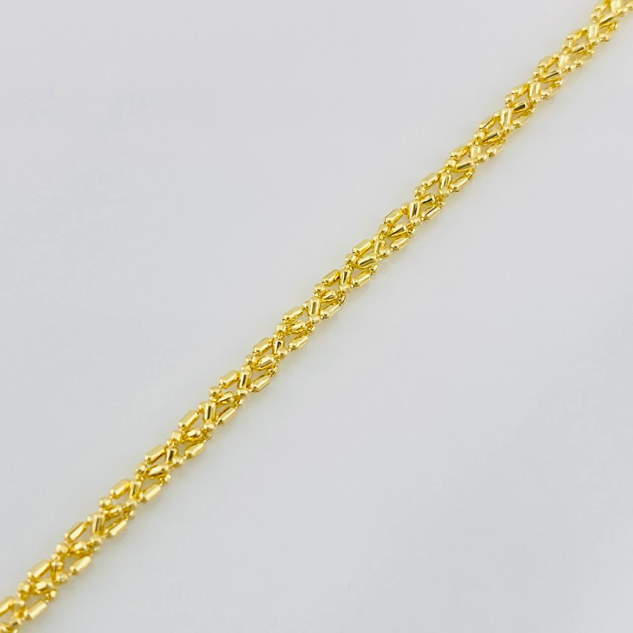 Morse Bracelet 2.3g / 7 1/4 in / 2.24mm Yellow Gold 18K