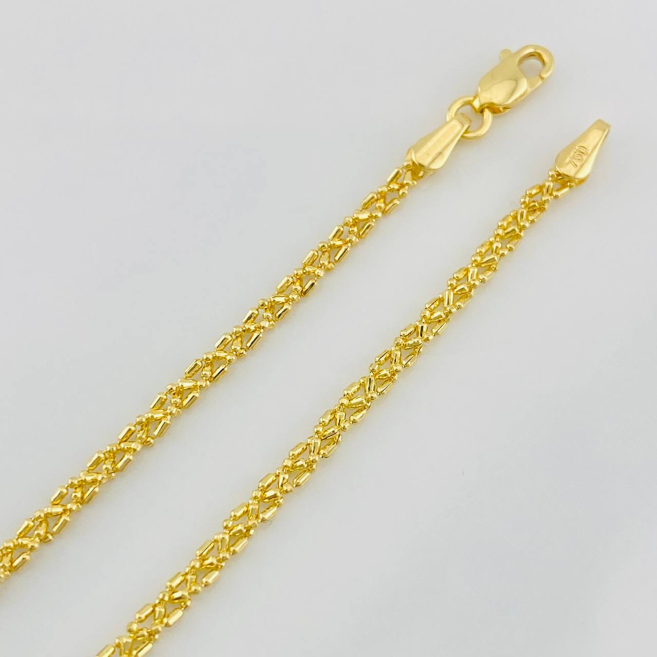 Morse Bracelet 2.3g / 7 1/4 in / 2.24mm Yellow Gold 18K