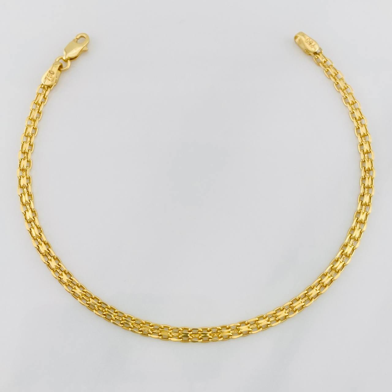Bismark Bracelet 1.9g / 7 1/4 in / 2.9mm Yellow Gold 18K