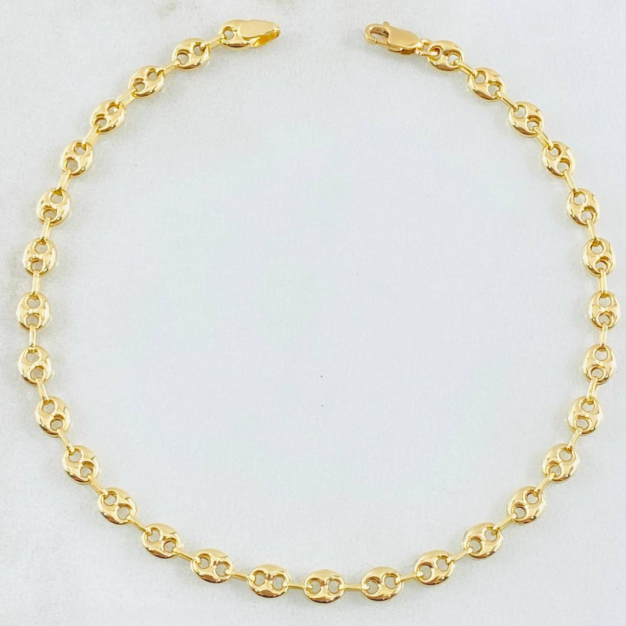 Bracelet Gc 2.8gr / 7 1/4 in / 4mm Yellow Gold 18K ©