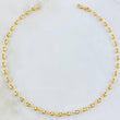 GC Anklet 3.15gr / 10.5in / 18K Gold