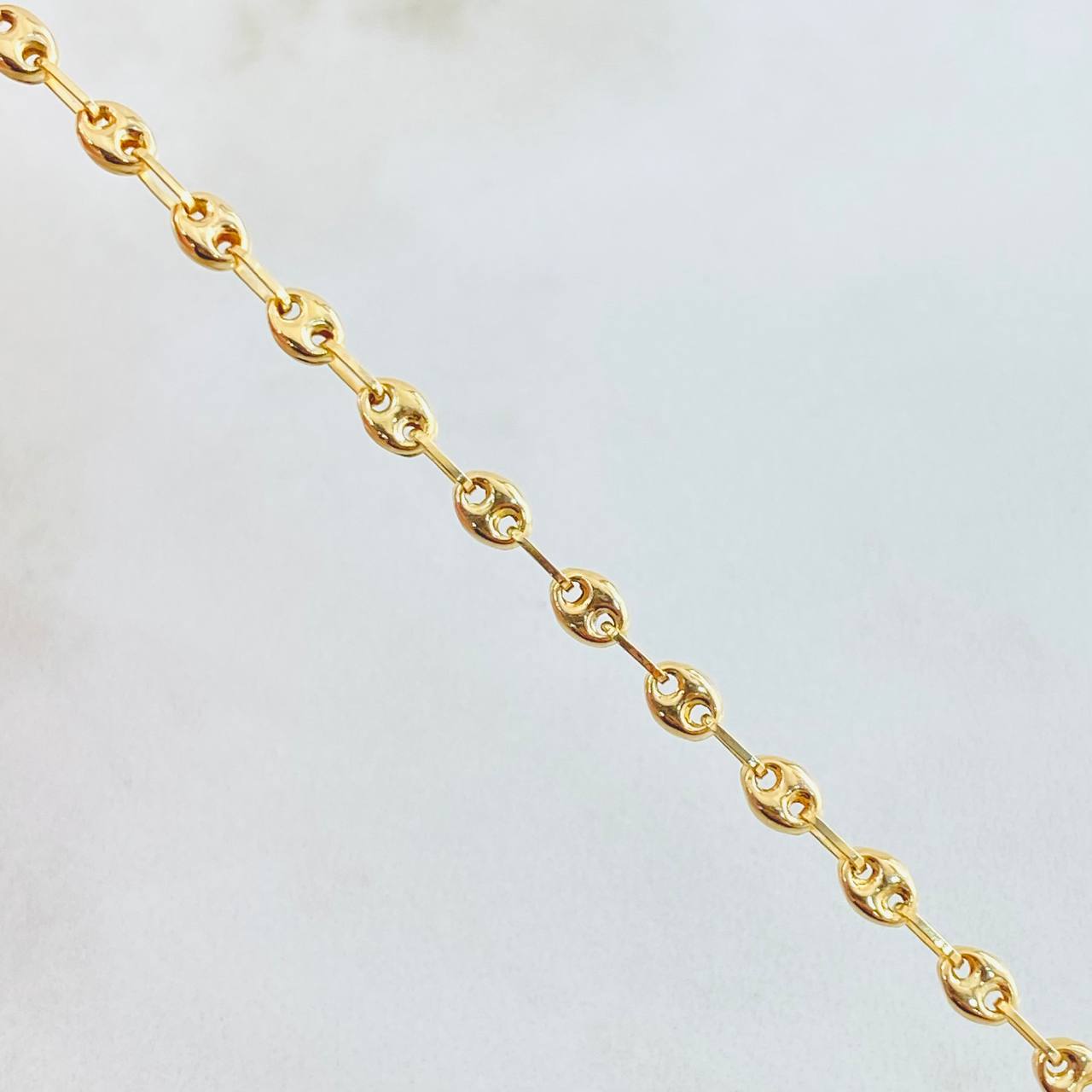 GC Anklet 3.15gr / 10.5in / 18K Gold