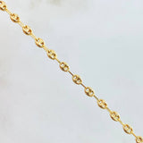 GC Anklet 3.15gr / 10.5in / 18K Gold