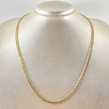 Cadena Cubana 6.2gr / 19 3/4 in / Oro Amarillo +1 18K *