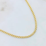 Cadena Cubana 3.95gr / 19 3/4 in / Oro Amarillo +1 18K