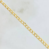 Cadena Cubana 3.8gr / 19 3/4 in / Oro Amarillo +1 18K