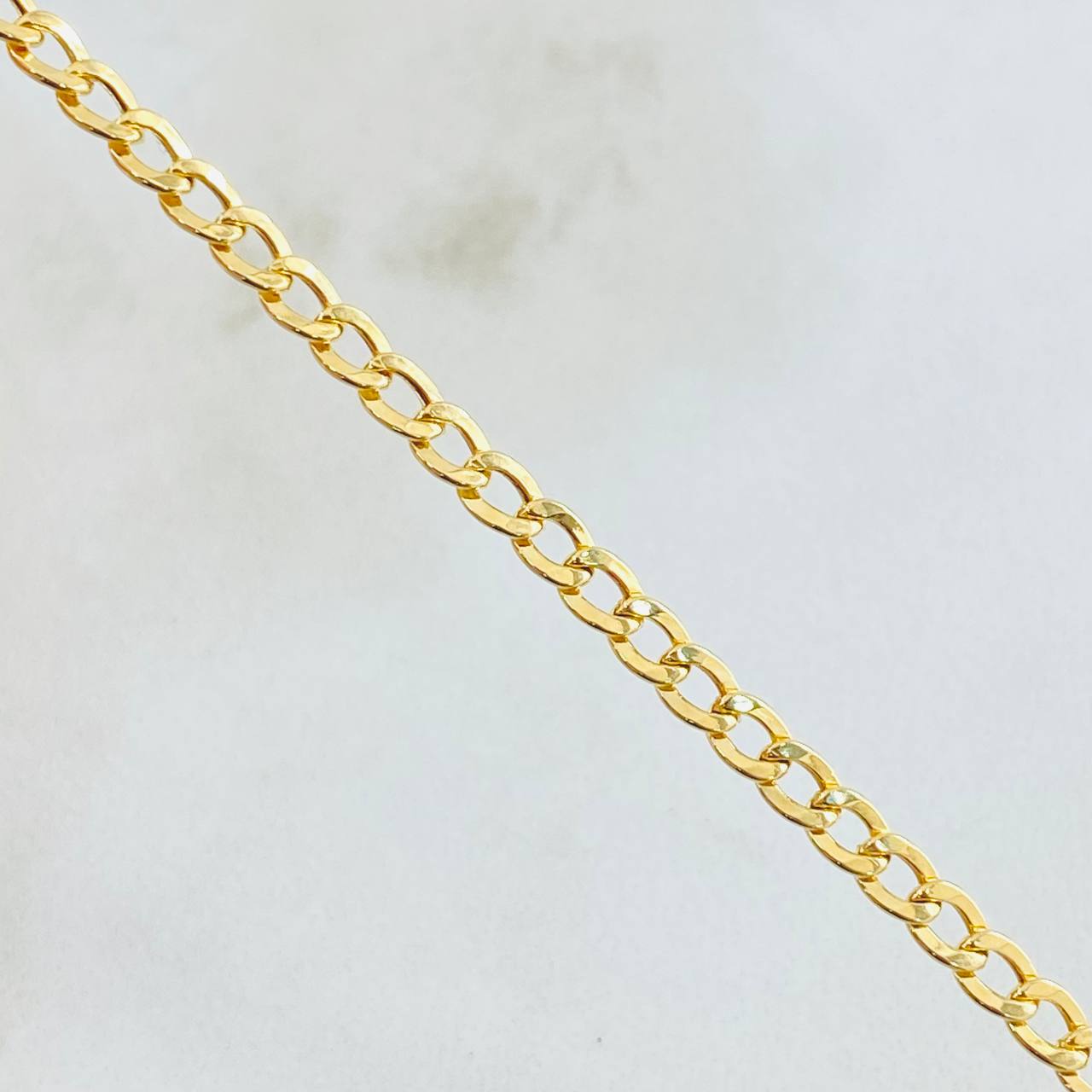 Mini Cuban Chain 3.95gr / 19 1/2 in / 18K Gold +1 !