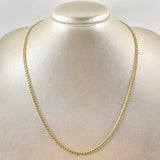 Cuban Links 3.85gr / 19 3/4 in / 18K Gold +1
