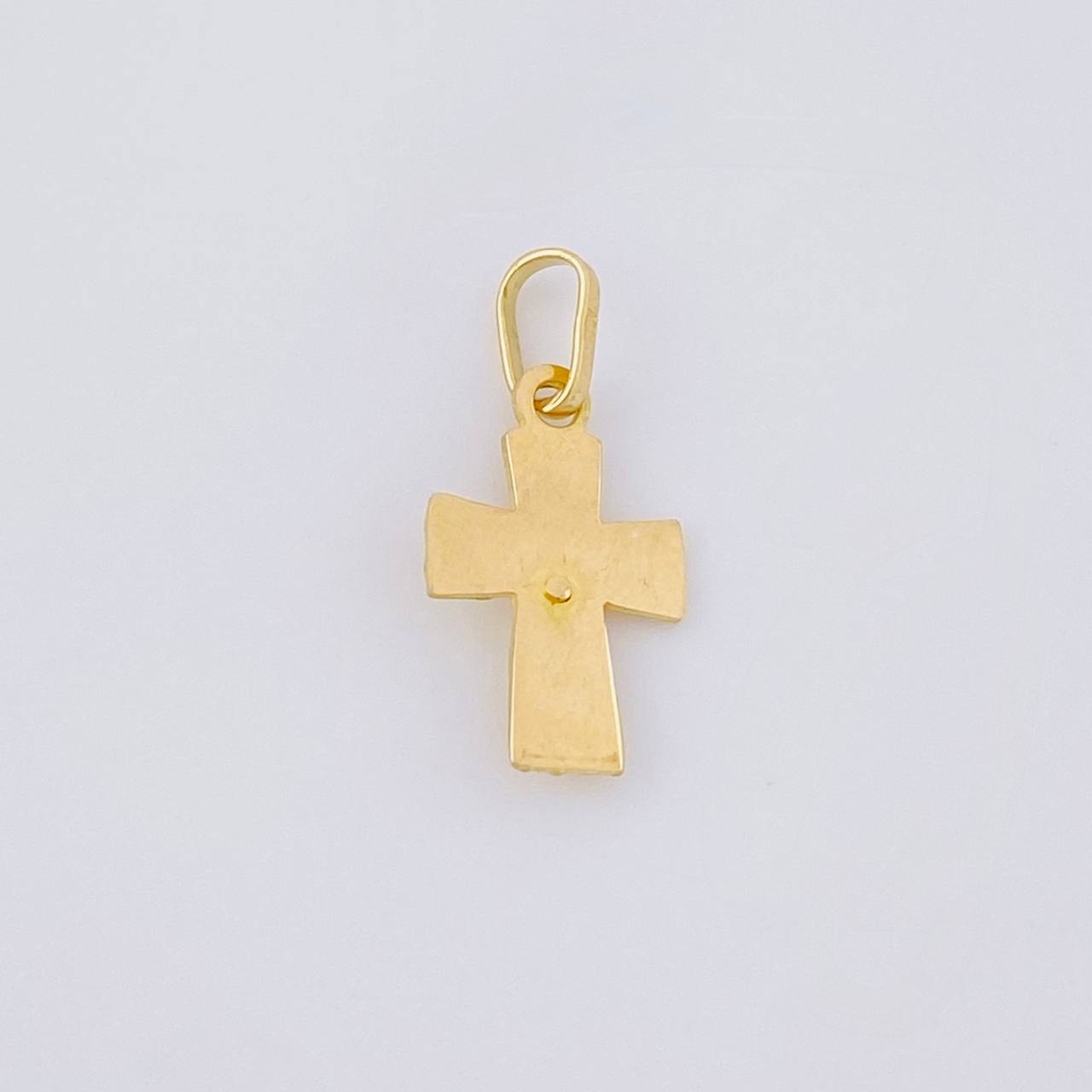 Dije Cruz Cristo 0.55g / 3/4 in Oro Amarillo 18K