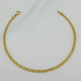 Bismark Bracelet 1.35 g / 7 1/2 in / 2.4 mm Yellow Gold 18K