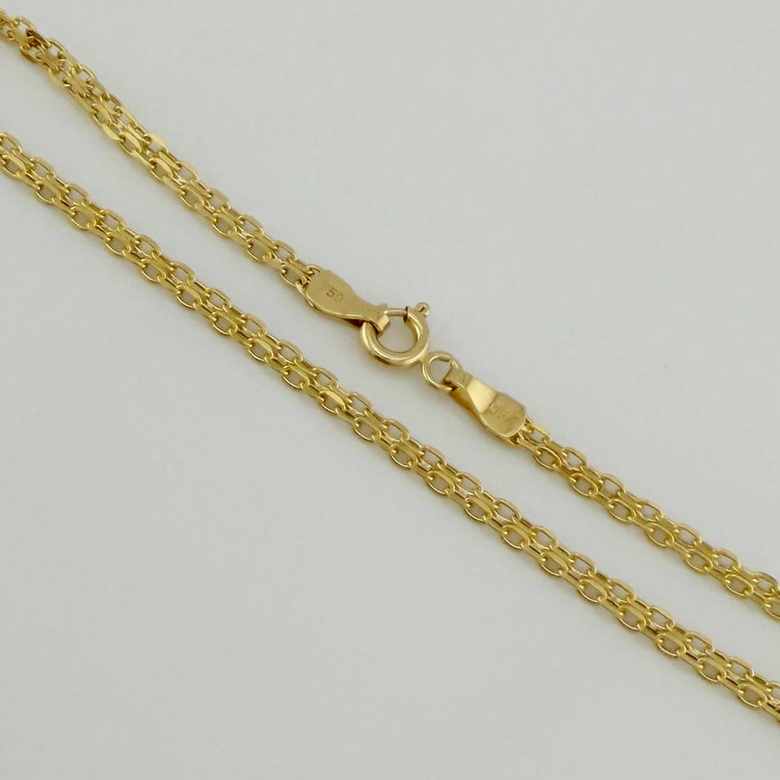 Bismark Bracelet 1.35 g / 7 1/2 in / 2.4 mm Yellow Gold 18K