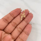 Dije Fe 1.2 g / 3/4 in Oro Amarillo 18K