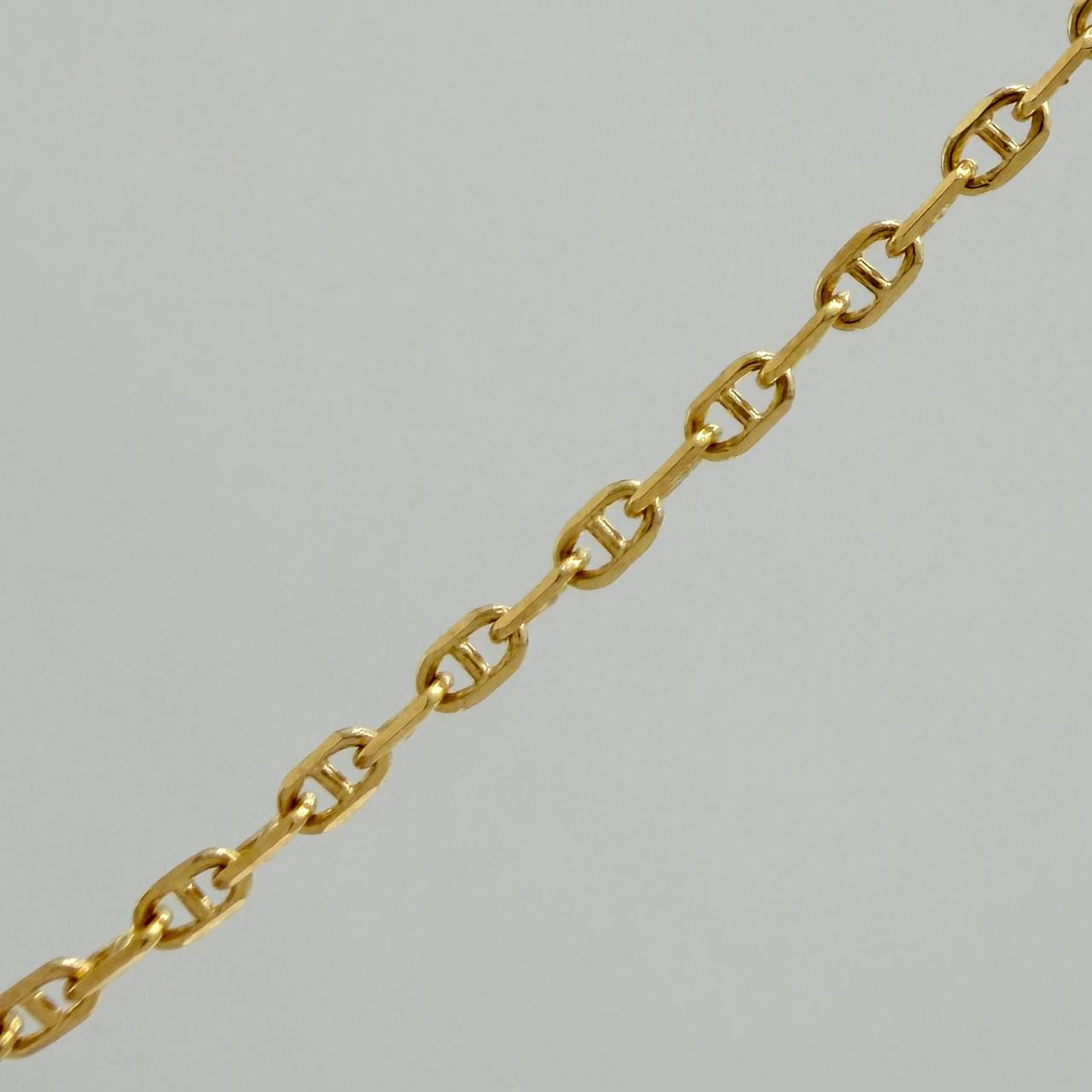 Cadena Escalera Volga 2.45 g / 16 in / 0.94 mm Oro Amarillo 18K