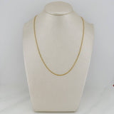 Cadena Escalera Volga 2.45 g / 16 in / 0.94 mm Oro Amarillo 18K