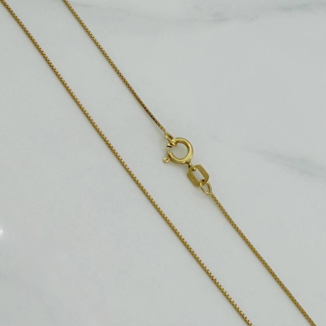 Cadena Veneciana 1.55 g / 23 3/4 in / 0.62 mm Oro Amarillo 18K