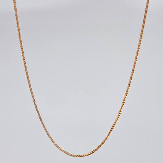 Cadena Veneciana 1.9 g / 20 in / 0.71 mm Oro Rosa 18K
