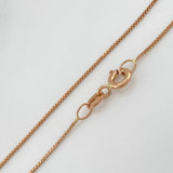 Cadena Veneciana 1.9 g / 20 in / 0.71 mm Oro Rosa 18K