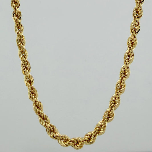 Rope Chain 9.25 g / 25 3/4 in / 3.65 mm Yellow Gold 18K