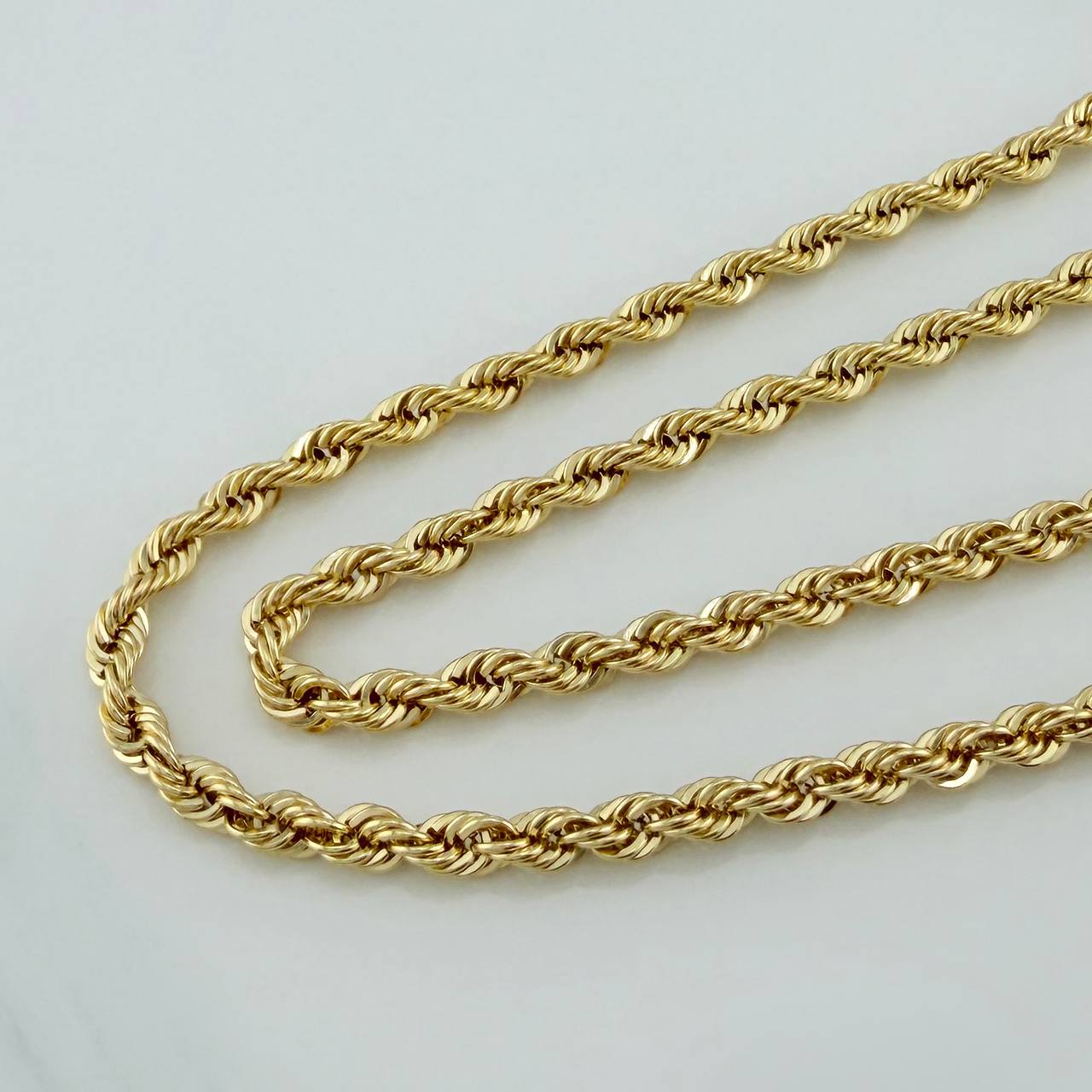 Cadena Lazo 9.25 g / 25 3/4 in / 3.65 mm Oro Amarillo 18K