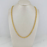 Cadena Lazo 9.25 g / 25 3/4 in / 3.65 mm Oro Amarillo 18K
