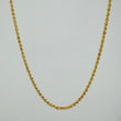 Rope Chain 2.5 g / 23 1/2 in / 1.92 mm Yellow Gold 18K