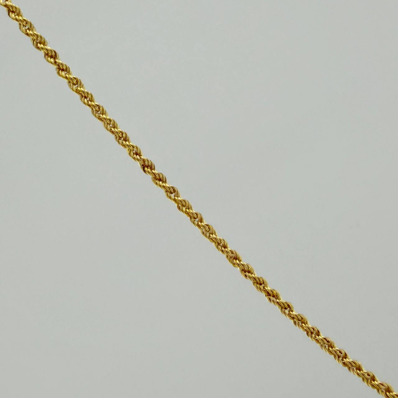 Rope Chain 2.5 g / 23 1/2 in / 1.92 mm Yellow Gold 18K