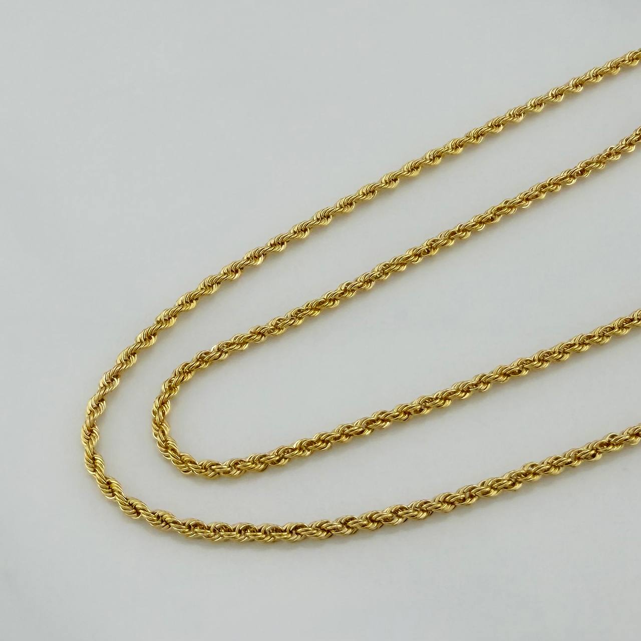 Rope Chain 2.5 g / 23 1/2 in / 1.92 mm Yellow Gold 18K
