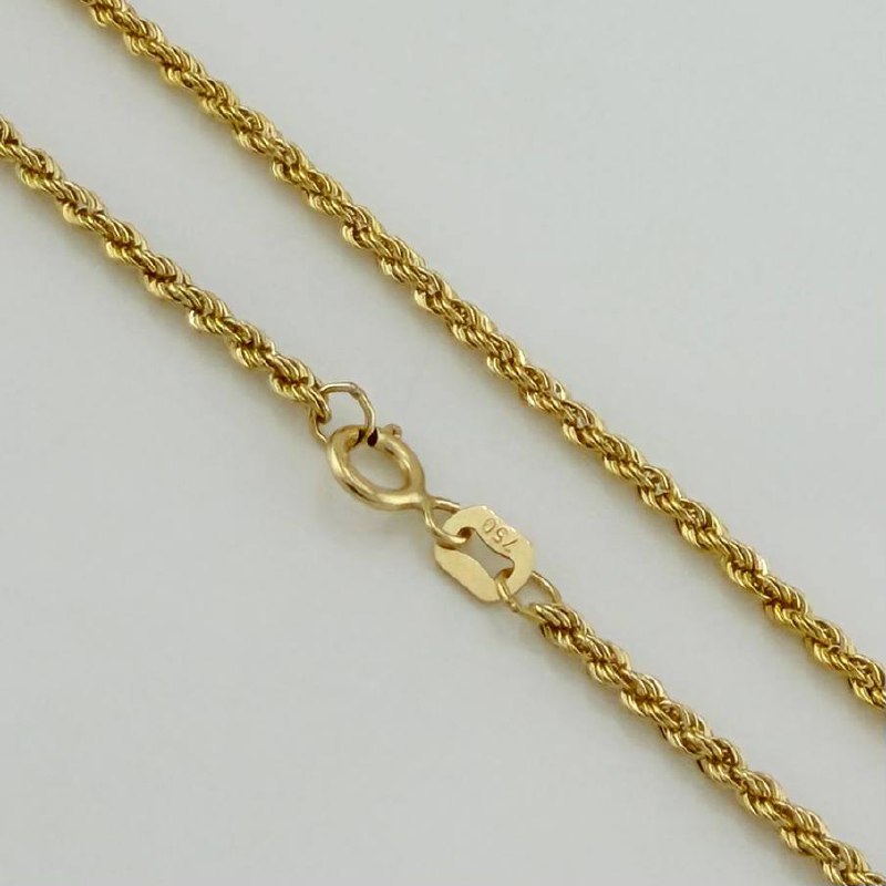 Rope Chain 2.5 g / 23 1/2 in / 1.92 mm Yellow Gold 18K