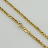 Rope Chain 2.5 g / 23 1/2 in / 1.92 mm Yellow Gold 18K