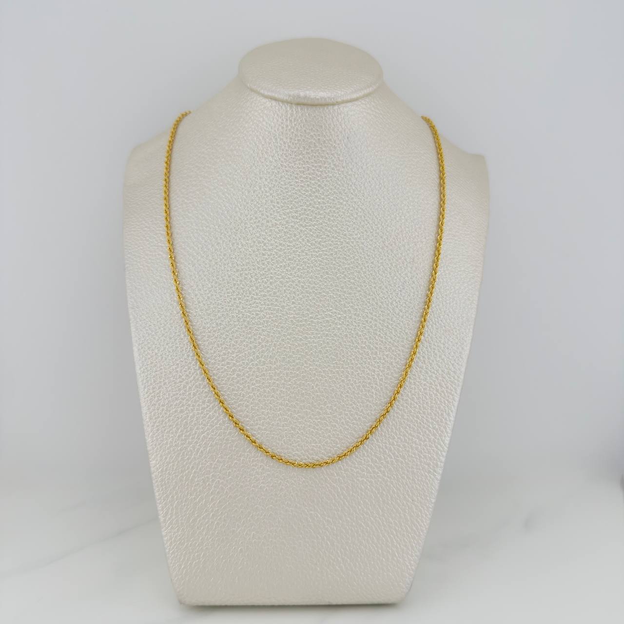 Rope Chain 2.5 g / 23 1/2 in / 1.92 mm Yellow Gold 18K