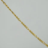 Cadena Figaro 3.45 g / 23 3/4 in / 2.17 mm Oro Amarillo 18K