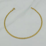 Flat Mariner Bracelet 1.3 g / 7 3/4 in / 2.55 mm Yellow Gold 18K