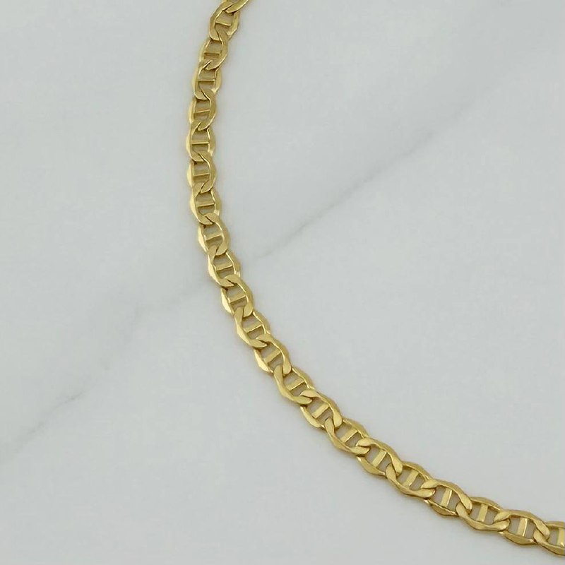 Flat Mariner Bracelet 1.3 g / 7 3/4 in / 2.55 mm Yellow Gold 18K