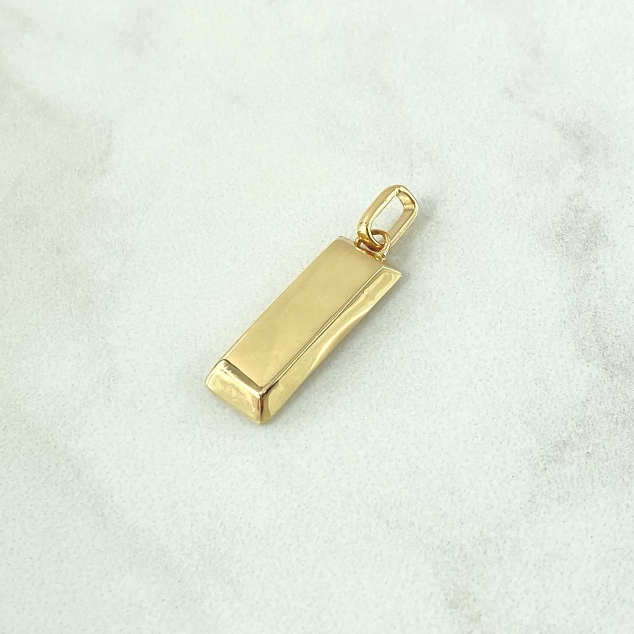 Pendant Ingot 3.1gr / 2.5cm / 18K Yellow Gold *